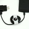 GRAPHICS & MORE NASA Artemis Moon Logo Headphone Earbud Cord Wrap - Charging Cable Manager - Wire Organizer Set of 2 - White view 4