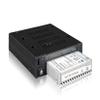 ICY DOCK U.2 NVMe PCIe 3.0/4.0 SSD Tray-Less Docking Enclosure for External 3.5" Drive Bay | flexiDOCK MB021VP-B (Tri-Mode Incompatible) view 1