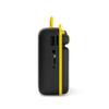 Dolphin Retrobox Mini for Jobsite, Small but Durable Bluetooth Speakers with FM, Rechargeable Music Device, Up to 12 Hour Play Time, Yellow view 2