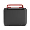 Dolphin Retrobox Mini RTX-10 - Bluetooth Speakers with FM Radio, USB Drive, Micro SD Card MP3 Player, 3.5mm Aux Jack - Rechargeable Music Device, Up to 12 Hours Play Time, 2" Full Range Woofer - Red view 3