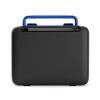 Dolphin Retrobox Mini RTX-10 - Bluetooth Speakers with FM Radio, USB Drive, Micro SD Card MP3 Player, 3.5mm Aux Jack - Rechargeable Music Device, Up to 12 Hours Play Time, 2" Full Range Woofer - Blue view 3