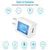 2Pack 5V 2A USB Charger for Wyze Cam,WyzeCam Pan,Oculus Go,Kasa Cam,Dropcam,Nest Cam,Cloud Cam,YI Dome IP Security Camera Charger Adapter Power Supply Cord Compatible with Fire Tablets E-Reader view 2