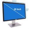 Dell P2014HT Widescreen 20 inch LED Monitor, VGA, Display Port, DVI, 16.7 Million Colors, 178 Degree Viewing Angle, Built-in USB Hub, HD at 60Hz, 8ms Response time (Renewed) view 4