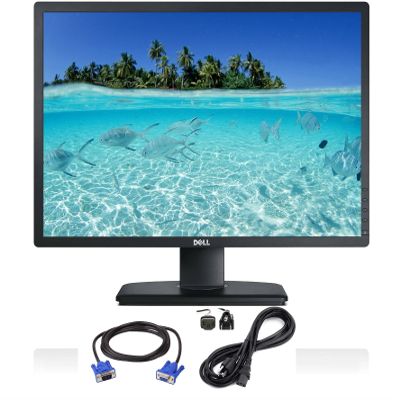 Dell P2212HF Full HD Widescreen 22 inch LED Monitor, 1080p at 60Hz, VGA, DVI, 16.7 Million Colors, 178 Degree Viewing Angle, Built-in USB Hub, HD at 60Hz, 5ms Response time (Renewed)