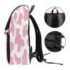 ALAZA Schoolbag Large Bookbag Pink Cow Print Camo Camoflage Backpacks Laptop Backpack for Kindergarten Elementry Middle School Student College Adult Backpack view 3