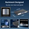 19-Port Ethernet PoE Switch, 16 PoE+ Ports @240W, 2 Uplink Gigabit Ports + 1 Combo SFP Slots, Easy Smart Managed Ethernet Switch, Metal Plug and Play, AI Extend &Vlan, Fanless, Overload Protection view 4
