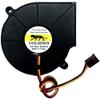 BB7515BU EVERFLOW Blower 12V 0.80A Double Ball Turbo Fan view 2