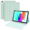 BLUTLOTUS for iPad 11th A16 10th Generation Case with Keyboard - 7 Colors Backlit Wireless Detachable Folio Keyboard Cover with Pencil Holder for iPad 11 inch A16 2025 10th Gen 10.9 Inch 2022 (Green) view 1
