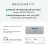 BLUTLOTUS for iPad 11th A16 10th Generation Case with Keyboard - 7 Colors Backlit Wireless Detachable Folio Keyboard Cover with Pencil Holder for iPad 11 inch A16 2025 10th Gen 10.9 Inch 2022 (Green) view 2