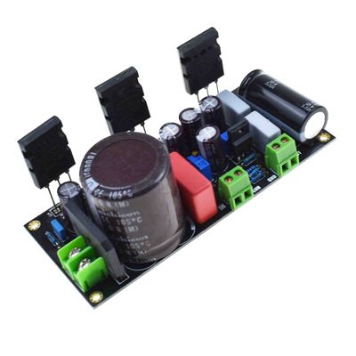 1Pcs 25W Hood 1969 Amplifier Audio Board 2SC5200 HD1969 Class A Power Amplifiers AMP With 1083 Voltage Regulator