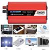 1000W/1500W/2000W Pure Sine Wave Inverter DC 12V/24V to AC 110V 220V Converter Solar Inverters for RV Truck Travel Camping,2000V-24vto110v view 2