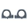HR3 Custom 6.5 inch Fairing Lower Speaker Box Pods Compatible with 2014-2023 Harley Touring Road Glide Street Glide Electra Glide Std (Apple Green/Gunship Gray) view 1