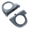 HR3 Custom 6.5 inch Fairing Lower Speaker Box Pods Compatible with 2014-2023 Harley Touring Road Glide Street Glide Electra Glide Std (Apple Green/Gunship Gray) view 4