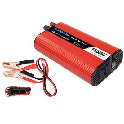 1000W/1500W/2000W Pure Sine Wave Inverter DC 12V/24V to AC 110V 220V Converter Solar Inverters for RV Truck Travel Camping,1500V-24vto110v