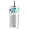 Garosa XD25GA370 DC24V Micro DC Gear Motor Slow Speed Reversible Gear Motor for CNC Machine Tools HighAccuracy Measuring Instruments and Electronic Manufacturing Equipment(200rpm/min),Geared Motor view 1
