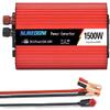 1000W 1500W 2000W Car Power Inverter 12V 24V to 110V / 220V Converter with Dual USB Charging Ports - Charge Your Laptop,Tablet, Smartphone,Durable and Powerful,1500V-12vto220v view 1