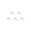 D-Line Small Cable Raceway Internal Bend, for use with 0.78" (W) x 0.39" (H) Cable Cover - 5-Pack, White view 1