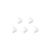 D-Line Small Cable Raceway External Bend, for use with 0.78" (W) x 0.39" (H) Cable Cover - 5-Pack, White view 1
