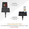 ICY DOCK 2.5 & M.2 SATA III HDD SSD to USB 3.2 Gen 1 (5Gbps) Hard Drive Docking Station Reader Adapter | EZ-Adapter MB031U-1SMB view 4