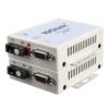Serial RS232 to Fiber Optic Media Converter, Serial Communication Data Converter Device Server, SM Bidi SC 1310nm 20km, Daisy-Chain or Redundant-Ring FO view 2