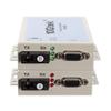 Serial RS232 to Fiber Optic Media Converter, Serial Communication Data Converter Device Server, SM Bidi SC 1310nm 20km, Daisy-Chain or Redundant-Ring FO view 3