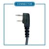 Klein Electronics Bodyguard 1-Wire Earhook Earpiece and Microphone, Compatible with Kenwood 2-Pin Two Way Radios, NX-1300 NX-340 TK-3402 TK-2170 TK-3312 TK-3360 TK-2312 NX-P1200 and NX-P1300 view 2