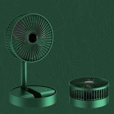 Mini USB Desk FanSmall Table FanAir Circulator Fan Portable FanQuiet OperationSpeed Adjustable Head Rotatable Mini Personal Fan for Home Office Bedroom Table and Desktop 6.5 Inch