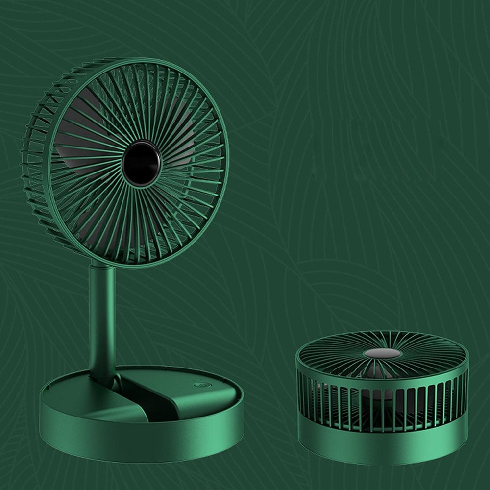 Mini USB Desk FanSmall Table FanAir Circulator Fan Portable FanQuiet OperationSpeed Adjustable Head Rotatable Mini Personal Fan for Home Office Bedroom Table and Desktop 6.5 Inch