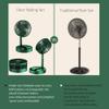 Mini USB Desk FanSmall Table FanAir Circulator Fan Portable FanQuiet OperationSpeed Adjustable Head Rotatable Mini Personal Fan for Home Office Bedroom Table and Desktop 6.5 Inch view 4
