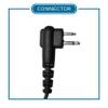 Klein Electronics Bodyguard 1-Wire Earhook Earpiece and Microphone, Compatible with Motorola 2-Pin Two Way Radios, CP100D CP200 CP200D CLS1110 CLS1410 RDU4100 BC130 BC300D and BPR40D view 2