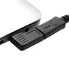 NFHK 90 Degree Right & Left Angled USB 3.1 Type-C Male to Female Extension Adapter for Laptop & Tablet & Mobile Phone view 4