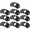 DOITOOL 20pcs Heavy Duty Keyhole Speaker Brackets Iron Wall Mount Hangers for Securely Hanging Easy Installation for Home Audio Setup view 1