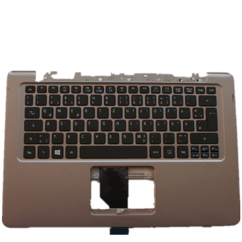 Replacement Laptop Upper Case Cover C Shell & Keyboard for ACER for Aspire S3-371 Silver US English Layout
