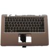 Replacement Laptop Upper Case Cover C Shell & Keyboard for ACER for Aspire S3-371 Silver US English Layout view 1
