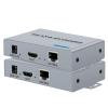 HDMI KVM USB Extender Over Single CAT 5E/6/7 Cable 1080P HD Transmitter Receiver 100m RJ45 Network HDMI KVM Extender with 2 USB Out for PC DVD HDTV view 1