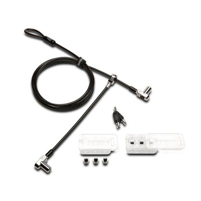 Kensington Universal 3-in-1 Keyed Cable Lock - Twin Lockheads for Laptops & Other Devices (K63380WW)