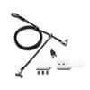 Kensington Universal 3-in-1 Keyed Cable Lock - Twin Lockheads for Laptops & Other Devices (K63380WW) view 1