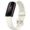 Lijinlan Bands Compatible with Fitbit Luxe Women Men, Soft Silicone Stylish Replacement Straps for Fitbit Luxe/Luxe Special Edition SmartWatch 2021 (C2-Magenta Beige, Large(6.1"-8.7")) view 3