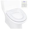 50 Pieces Toilet Seat Covers,Disposable Travel Toilet Seat Cover Waterproof Non-Woven Fabric,Portable Toilet Mat Independent Packing view 1