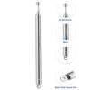 POBADY 2 PCS Radio Antenna FM Portable Telescopic 8 Section Antenna 72CM/28.3IN for TV Radio DAB FM/AM Stereo Reception view 4