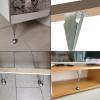 3 Pack Adjustable Height Bed Support Legs - Heavy Duty Steel, Suitable for Bed Frames, Center Slats, Cabinets & Furniture view 4
