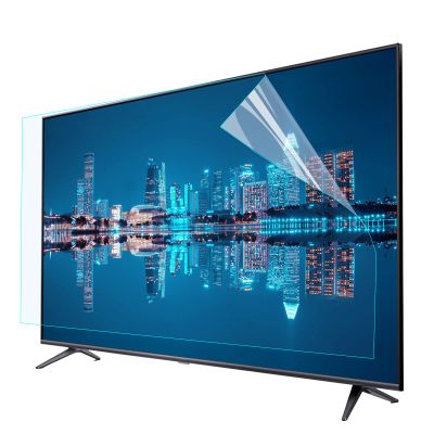 JCSKY 32-75 Inch TV Screen Protective Film, Anti-Glare/Anti-Harmful Blue Light/Anti-Scratch Film Eye Protection Screen Matte Film for Sharp Sony Samsung Hisense,43in(942529mm)