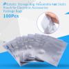 100Pcs anti static bag, 2.36 x3.54 Inch Antistatic Resealable Pouch Storage Bags for Electronic Device view 4