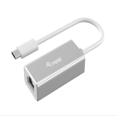 Equip USB Type C to RJ45 Gigabit Network Adapter 10/100/1000/0.15m/ Silver