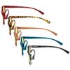 Eyekepper 5 Pairs Comfort Computer Reading Glasses for Women Men Blue Light Blocking Readers Yellow Tinted +2.50 view 2