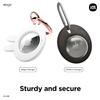 elago l LINE Friends Silicone Case Compatible with Apple AirTag 2nd Gen (2026) & 1st Gen Tracker - Full Protection, Keychain Included, Slim and Simple Design, Scratch-Free, Drop Protection [Official Merchandise] (CONY) view 3