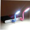 1pc Foldable USB Led Light Mini Portable Flexible Book Light Mobile Power Computer Laptop Light Blue view 3