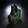 500CM Case, BolinUS Handmade Genuine Real Leather Half Camera Case Bag Cover for Hasselblad 500CM (Green) view 4