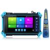 Rsrteng 8K IP Camera Tester with Cable Tracer, IPC-5100C Plus 8MP AHD CVI TVI CVBS IP Camera Test 4K HD Display Video Monitor 5inch IPS Touch Screen IPC Tester Support POE PTZ WiFi RS485 HD & VGA view 1
