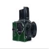 503CW 503CXI Case, BolinUS Handmade Genuine Real Leather Half Camera Case Bag Cover for Hasselblad 503CW 503CXI (Green) view 2